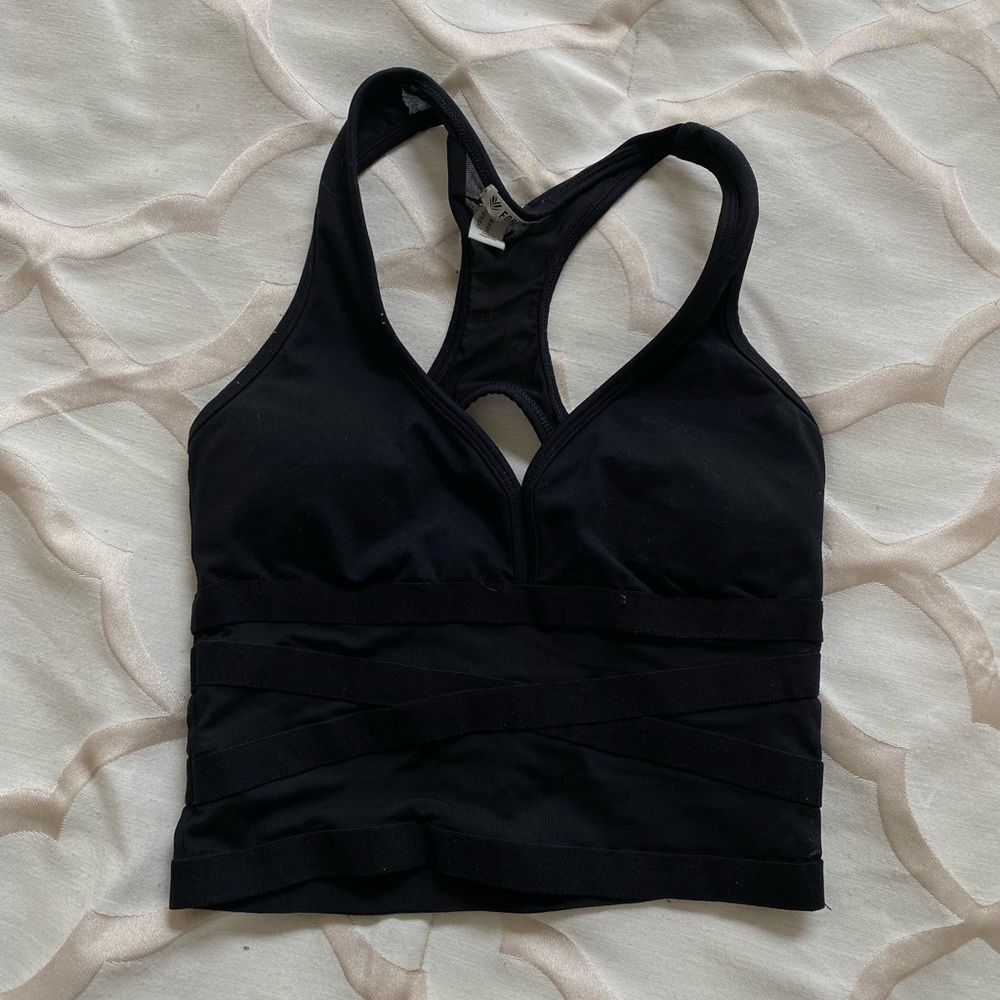 Mesh Black Sports Top